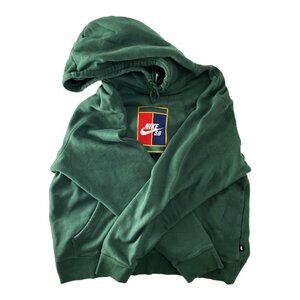 Nike Gym Athletic SB Court Graphic Logo Hoodie Hooded Sweatshirt